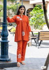 Tulip Vol 2 By Wooglee Rayon Slub Printed Co Ord Set Wholesalers In Surat
